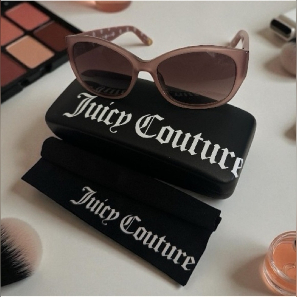 Juicy Couture Pink Sunglasses In Case, NWT, JU 551/S 00T7 - Picture 6 of 7